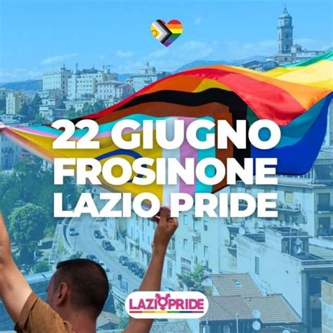 LAZIO PRIDE: A FROSINONE L’EDIZIONE 2024